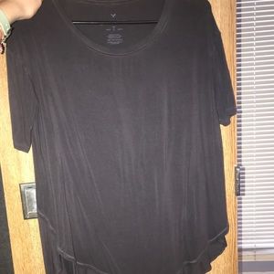 Charcoal Grey American Eagle Soft and sexy T